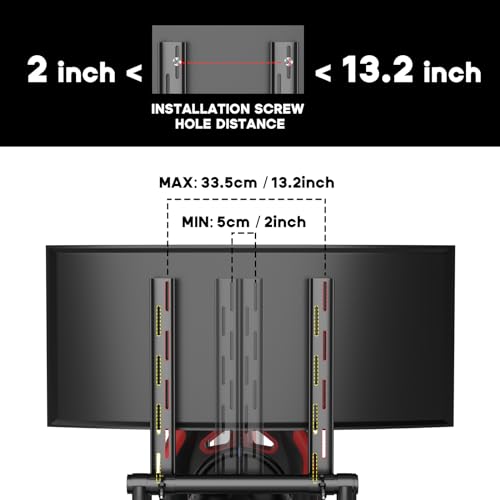 Racing Simulator Cockpit with TV Monitor Stand J204