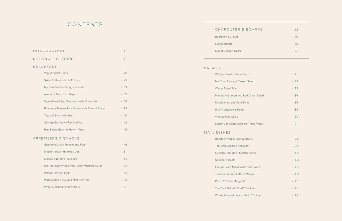 Recipes and Menus for Eating Simply and Living Beautifully W492667