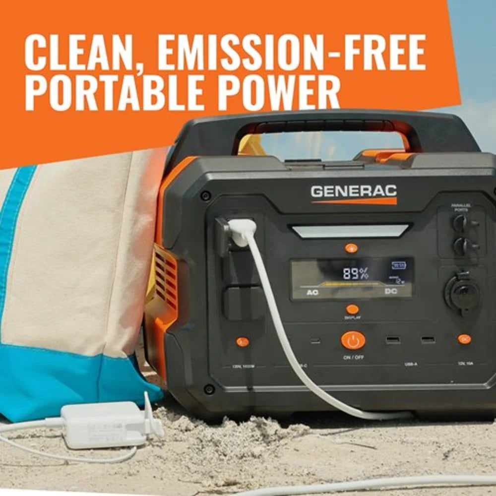 Portable Generator 1600/3200 Watts 1086Wh Battery Powered U50183