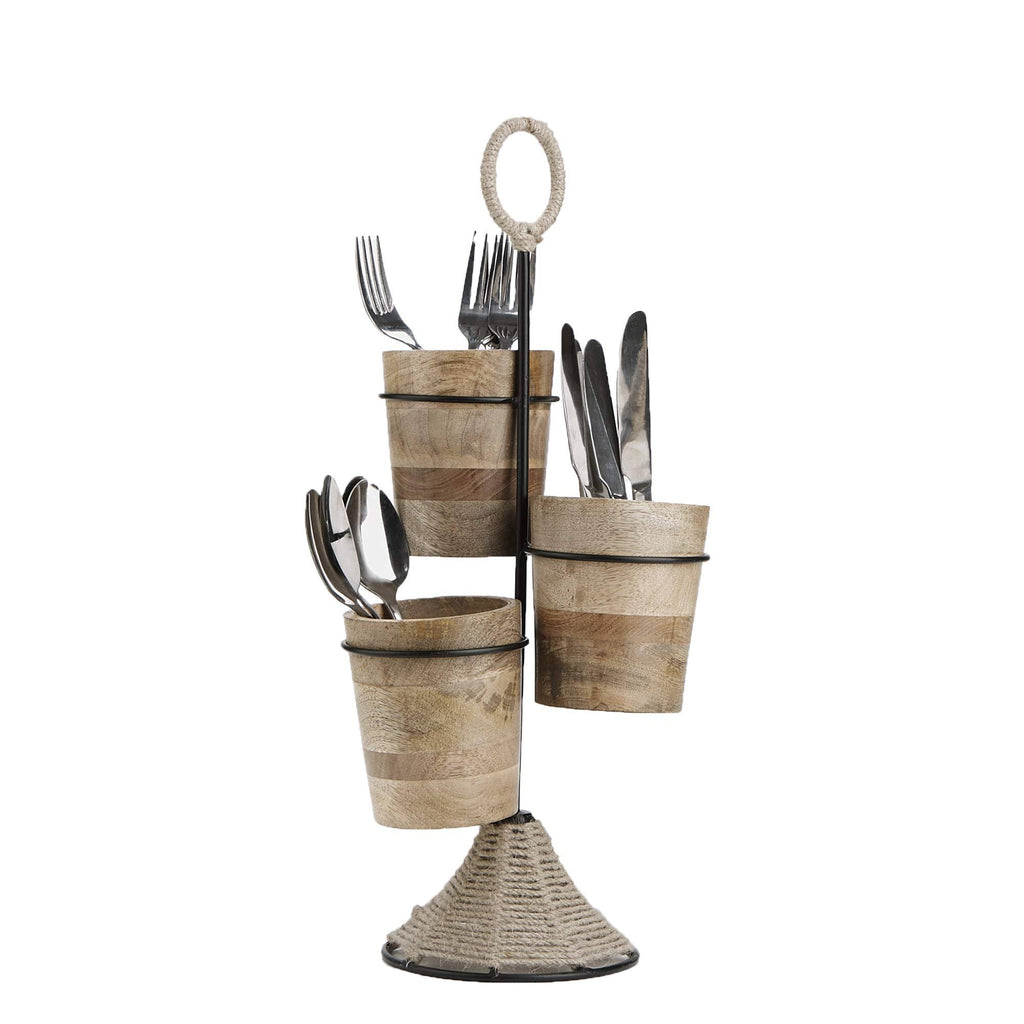 Brown Utensil Caddy F3748