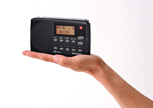 Black Portable HD Radio E825067