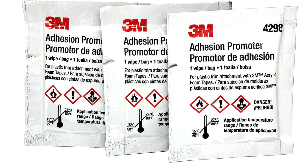 3M Adhesion Promoter, Sponge Applicator (3) Z95226
