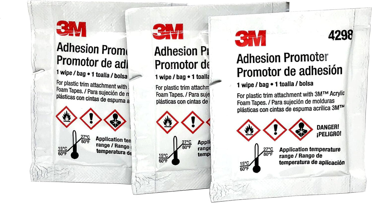 3M Adhesion Promoter, Sponge Applicator (3) Z95226