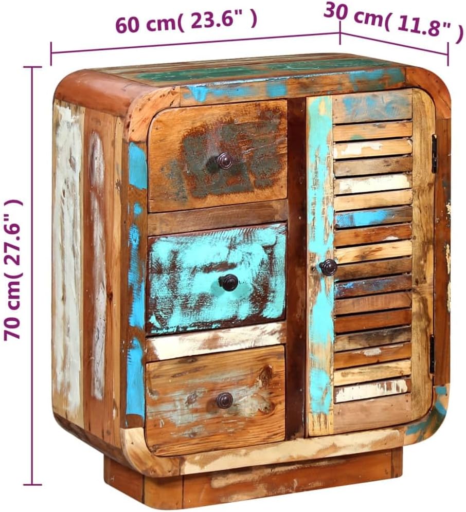 Solid Reclaimed Wood Sideboard V8949
