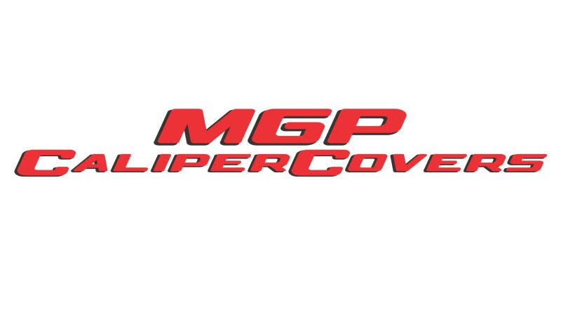 4 Caliper Covers Black Finish Silver F16263
