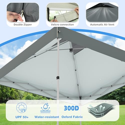 10x10 Pop Up Canopy Tent with Mosquito Netting N6859