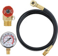 Air Tank Repair Kit with Safety Valve, Pressure Gauge and Hose G1493