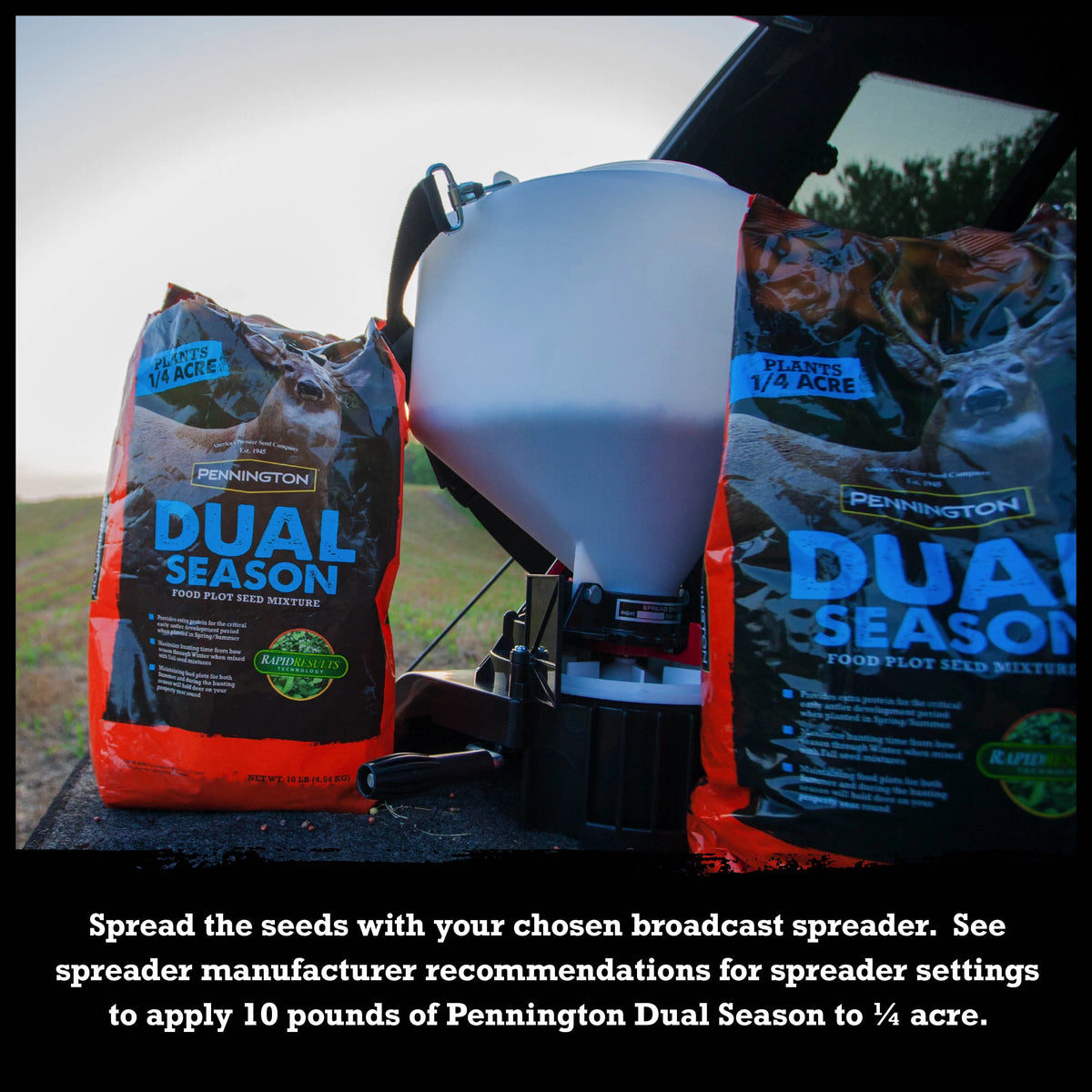 10 lb. Dual Season Food Plot Seed V4207