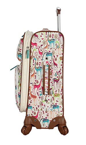 4 Piece Suitcase Set With Spinner Wheels I694788