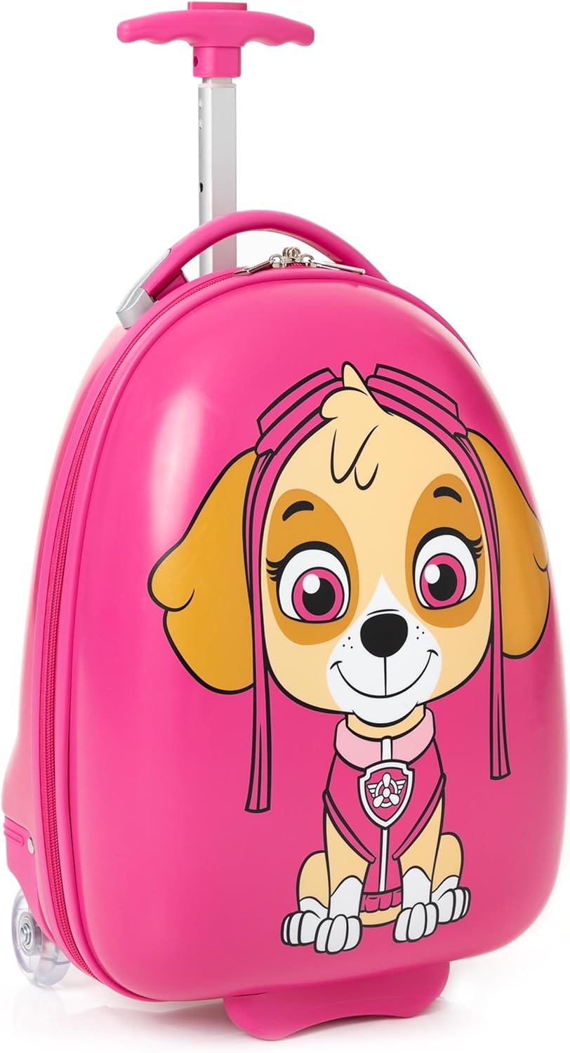 Pink Small Hard Cover Carry On Trolley Suitcase M306