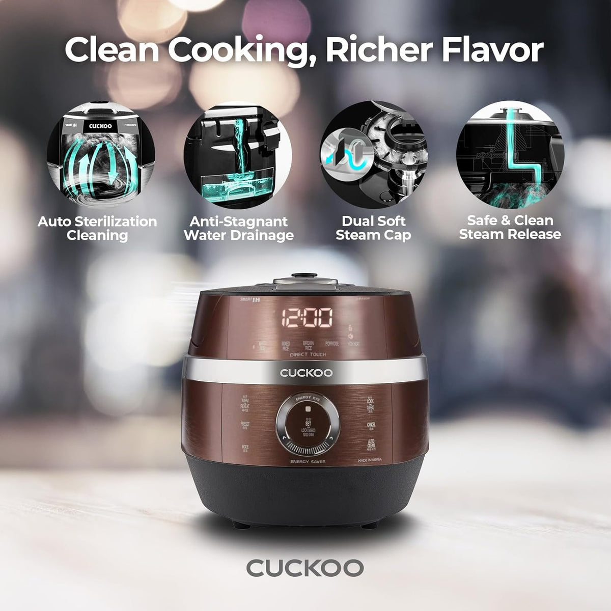 6-Cup Induction Heating Pressure Rice Cooker L450