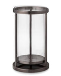 Oiled Bronze Metal Candle Holder I64029