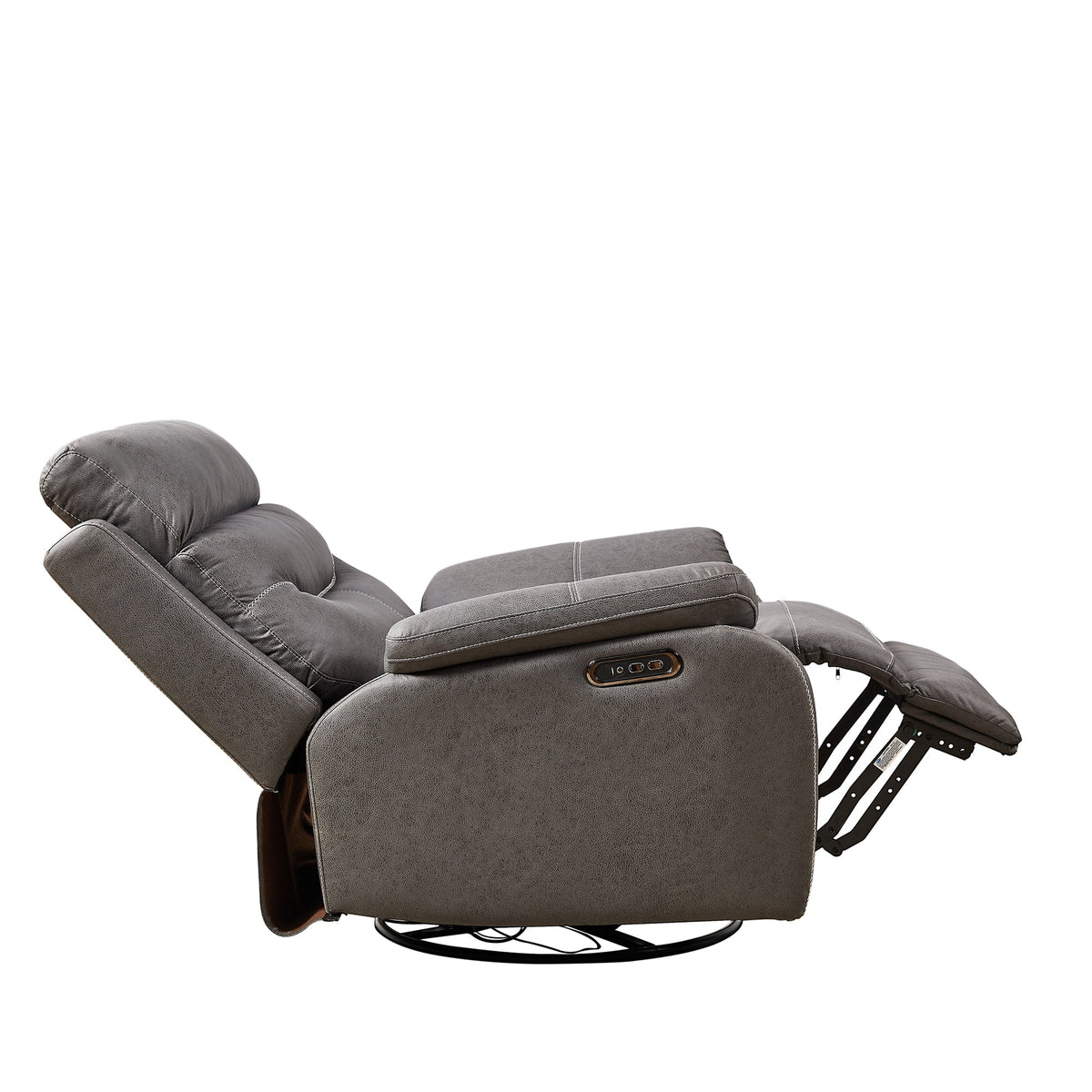 Gray Power Recliner Chair B21226