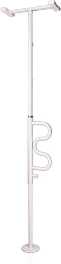 Metallic Black Floor to Ceiling Transfer Pole and Grab Bar J847308
