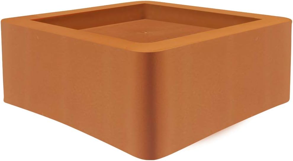 3 Inch Black Bed Risers Set of 4 M74176