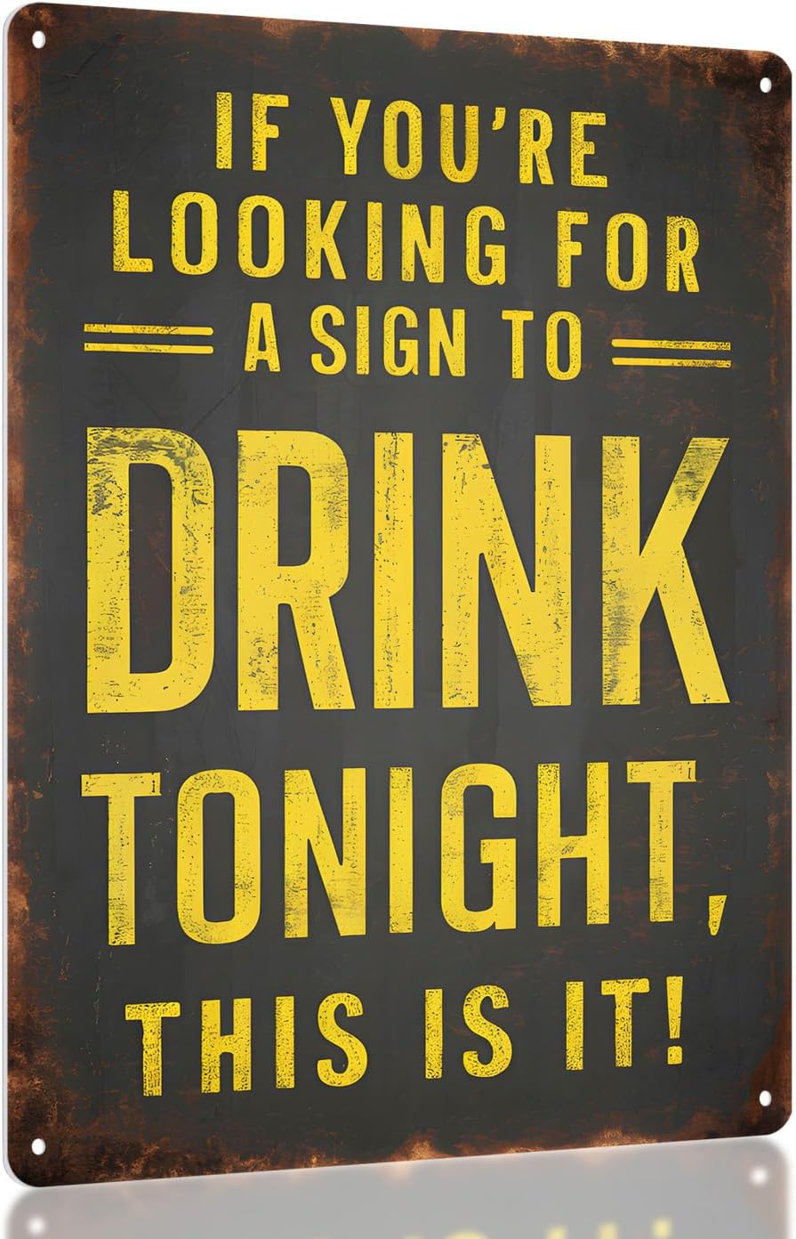 Metal Bar Sign G886