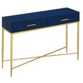 42x22 Console Table Blue R322938