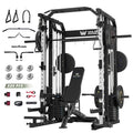 All-in-One Home Gym Squat Rack with Aluminum Pulley Set F703469