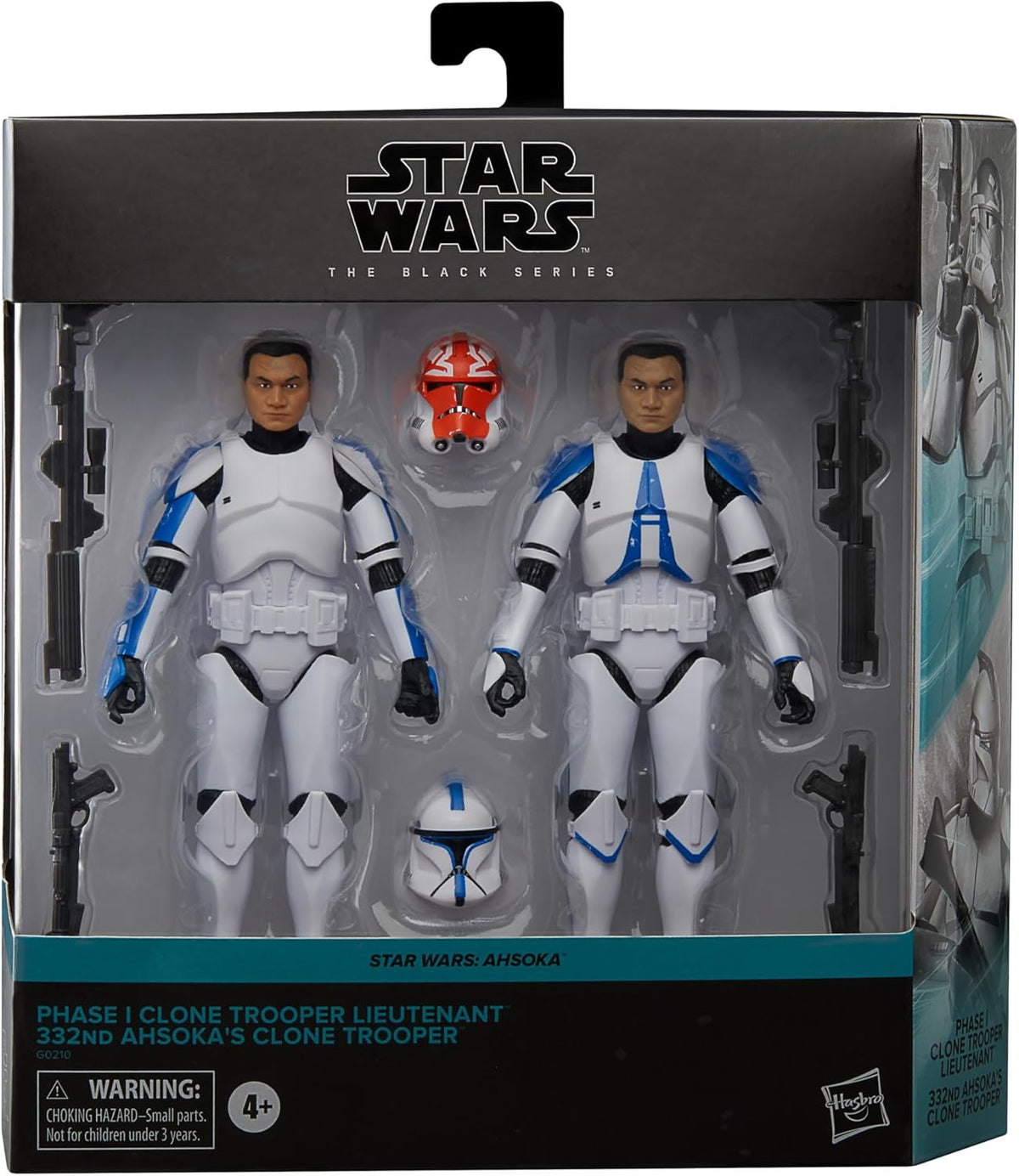 Black Series 6 Inch Action Figure Two-Pack Clone Trooper Lieutenant & 332nd Clone Trooper M27649