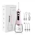 Pink Electric Water Flosser with 300ML Capacity Q1182