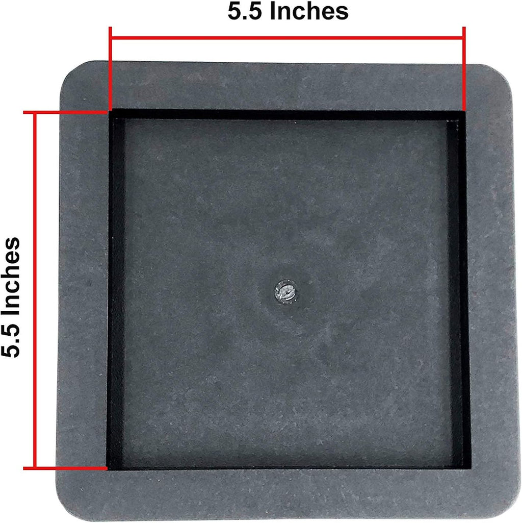 3 Inch Black Bed Risers Set of 4 M74176