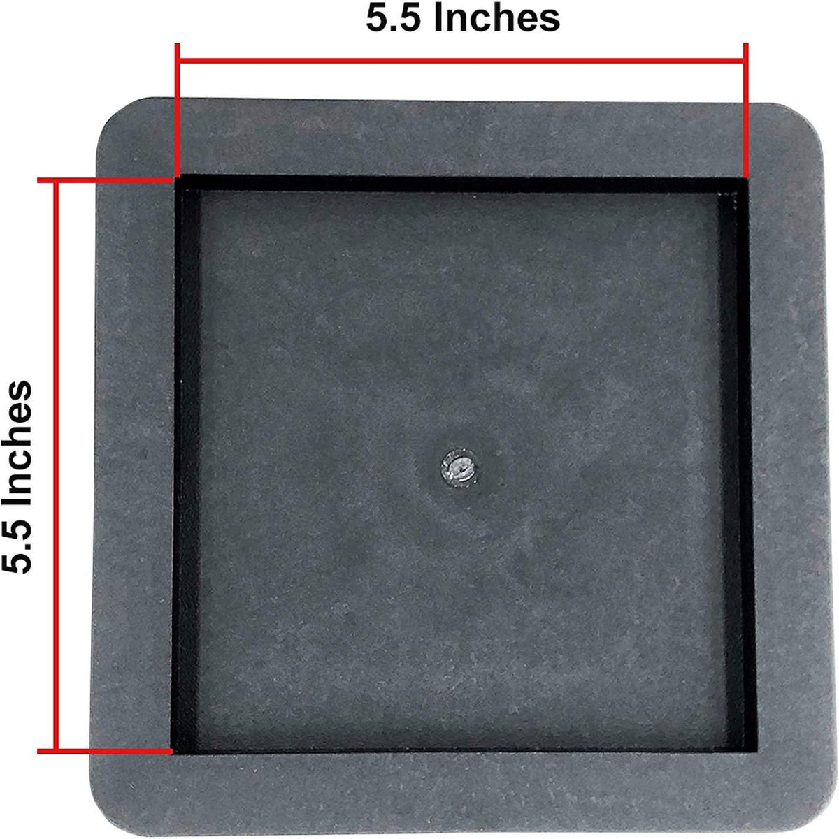 3 Inch Black Bed Risers Set of 4 M74176