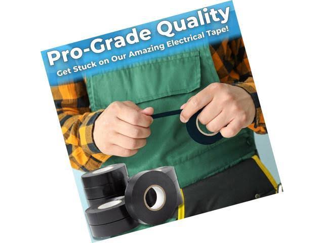 Black Electrical Tape 10 Pack A704097
