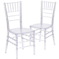 Crystal Chiavari Chairs Set of 2 M732501