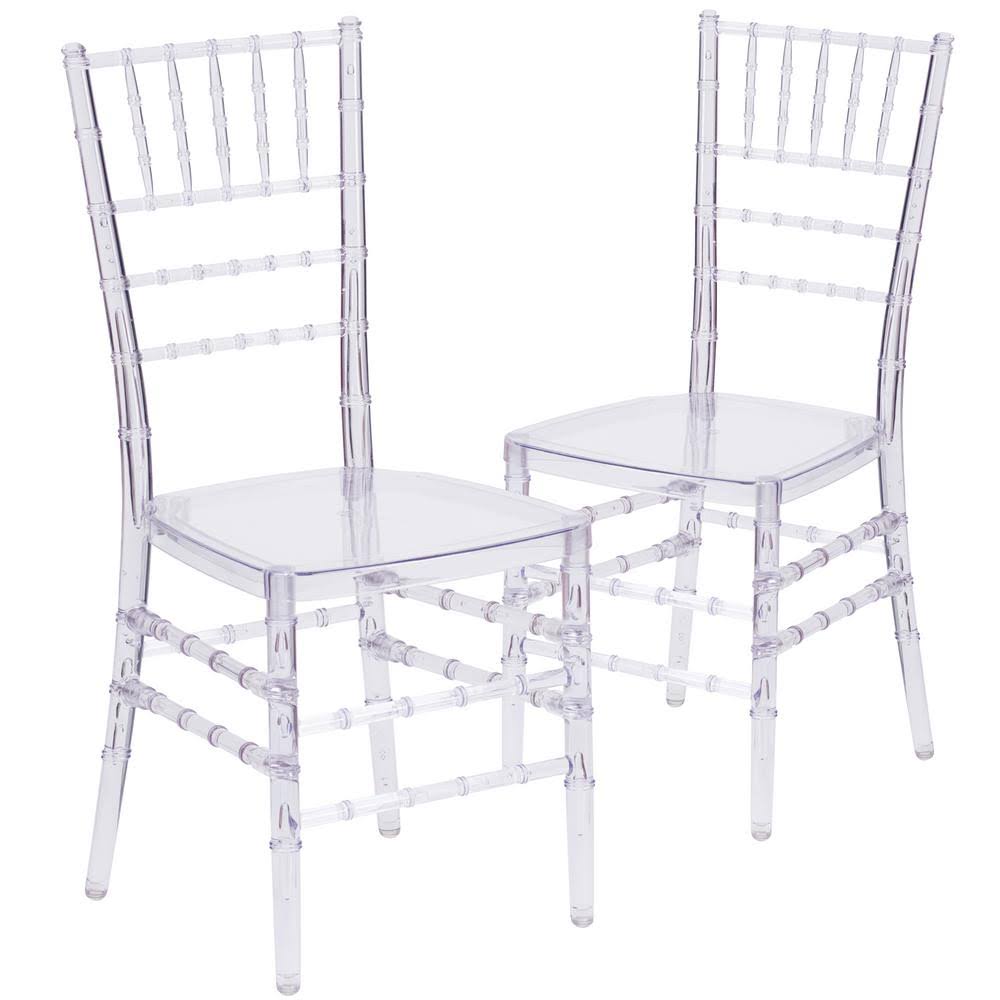 Crystal Chiavari Chairs Set of 2 M732501