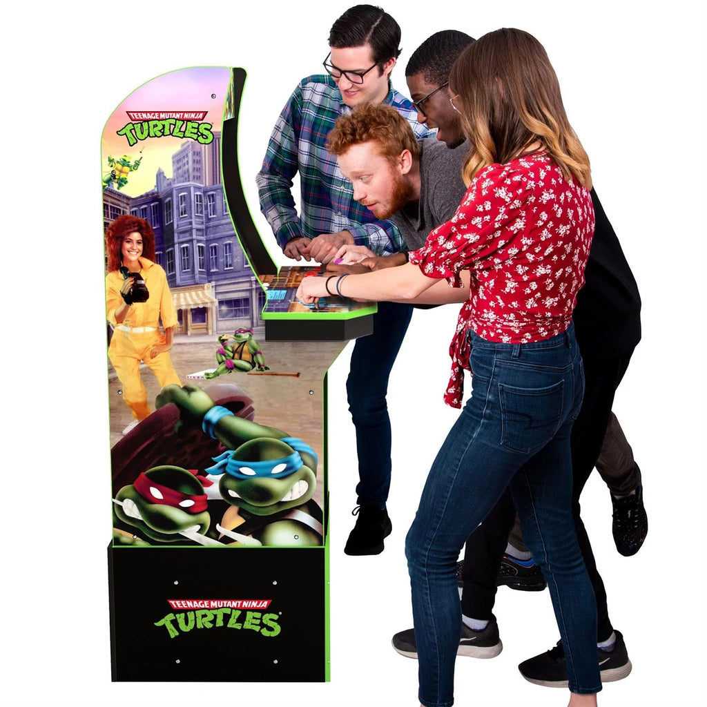 Teenage Mutant Ninja Turtles Arcade Machine with Riser B6232