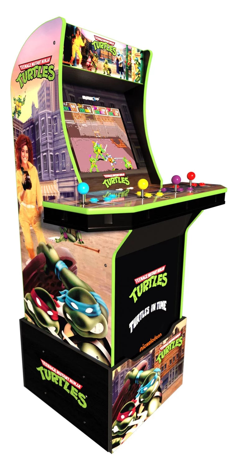 Teenage Mutant Ninja Turtles Arcade Machine with Riser B6232