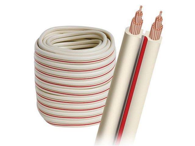 14 AWG Speaker Cable White 100 ft Q630