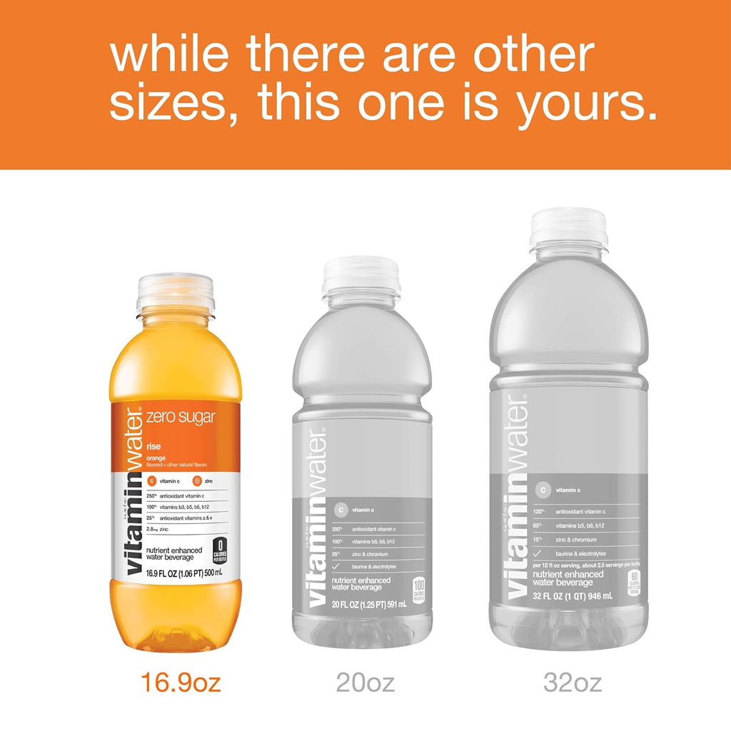 16.9 Fl Oz Pack of 24 Electrolyte Enhanced Orange Water K129