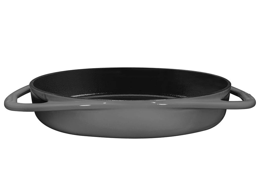 Gray Cast Iron Round Bakeware Pan N435485
