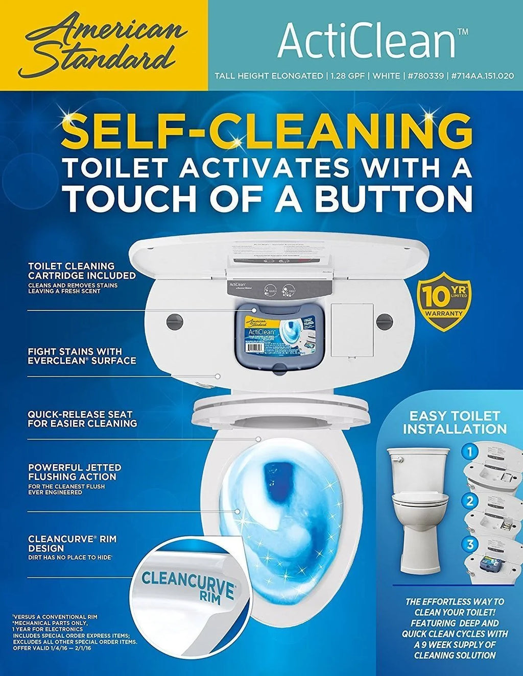 Two Piece Elongated Toilet White L218