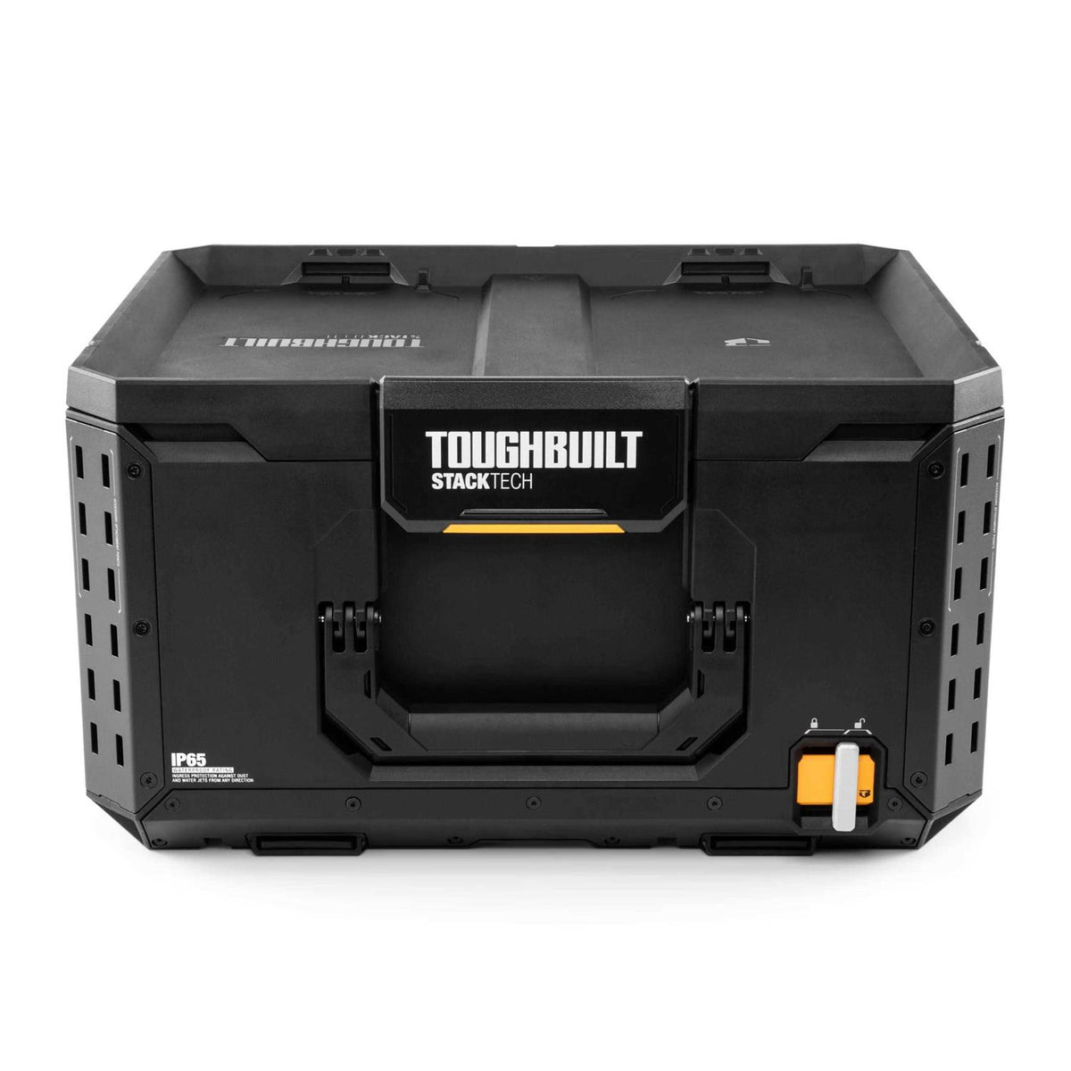 Large 21-in Black Plastic Lockable Tool Box X27094