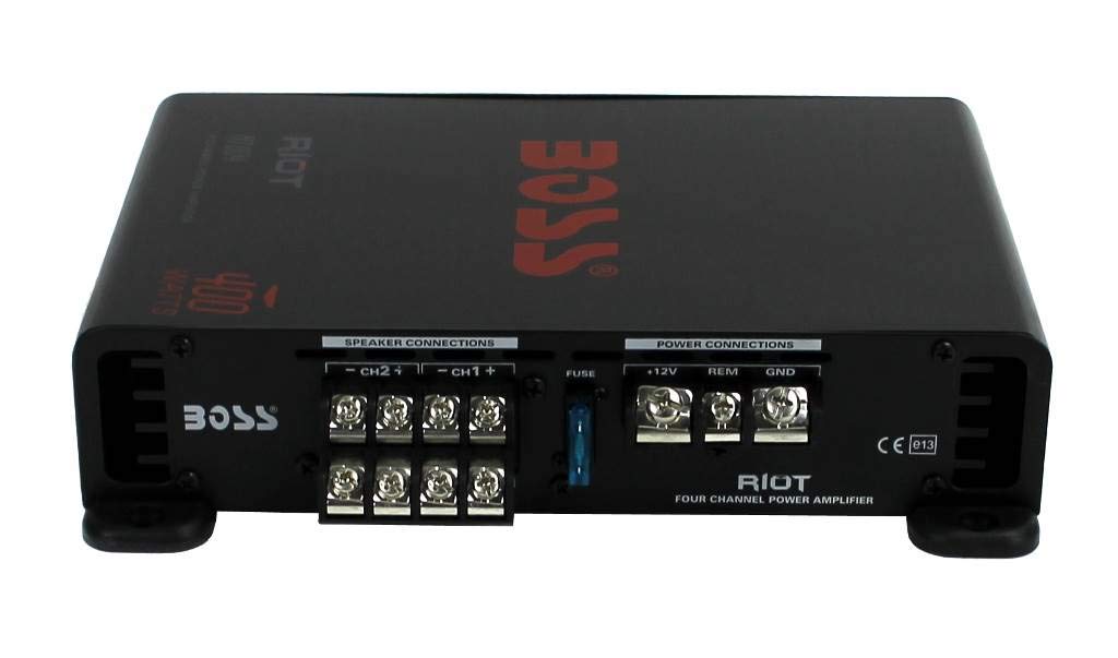400 Watt 4-Channel Car Audio Amplifier and 8 Gauge Wiring Kit G95065