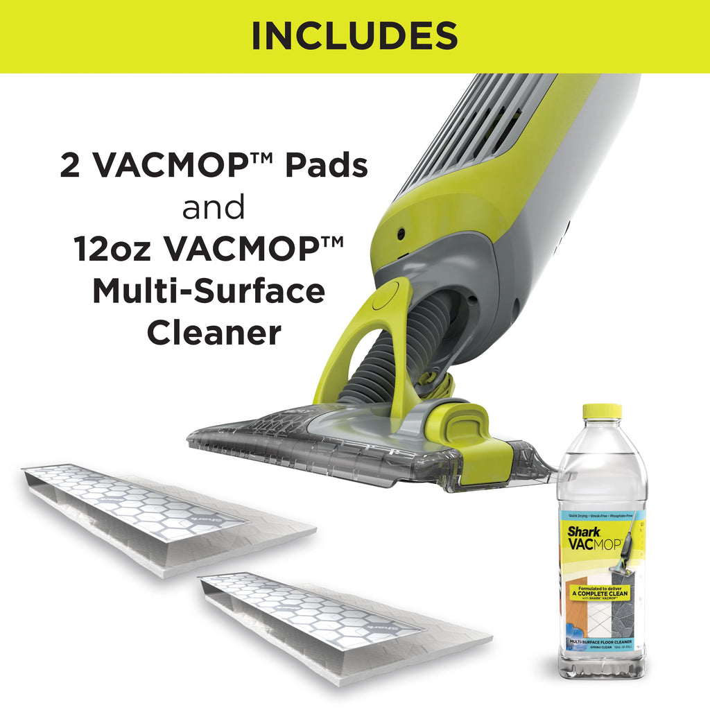 Cordless Hard Floor Vacuum Mop with Disposable Pads W4028