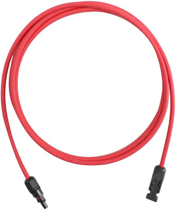 10 AWG 50 Feet Solar Extension Cable with Female and Male Connector L618904