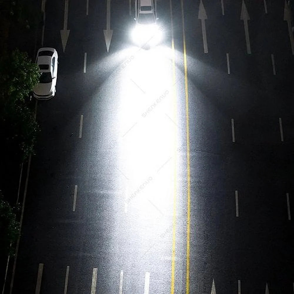 9003 H11 LED Headlight Fog Light Bulbs 6500K Cool White Pack of 4 R23504