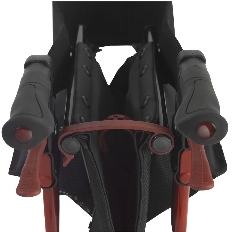 Red Rollator Walker J1774