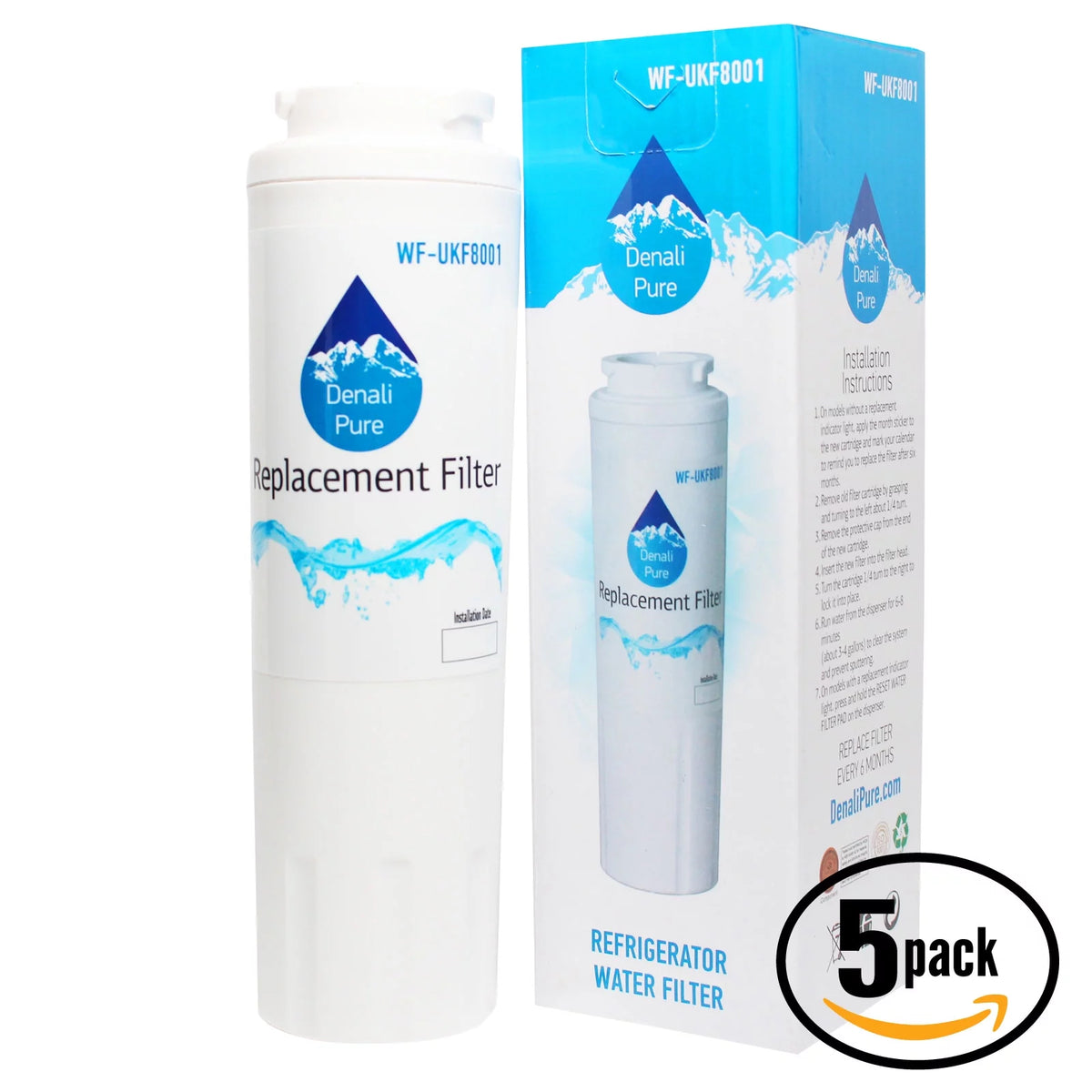 5-Pack Replacement Water Filter O745