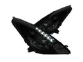 Black Smoke LED DRL Projector Headlights A95397