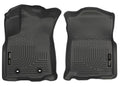 Black Front Row Floor Liners for 2016-2017 Toyota Tacoma G176333