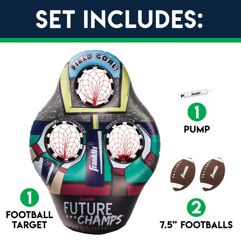 Inflatable Football Target Toss Game X109850