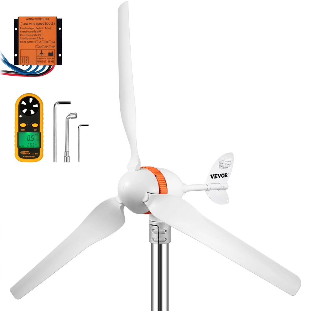 400W 12V Wind Turbine Generator with MPPT Controller F65402