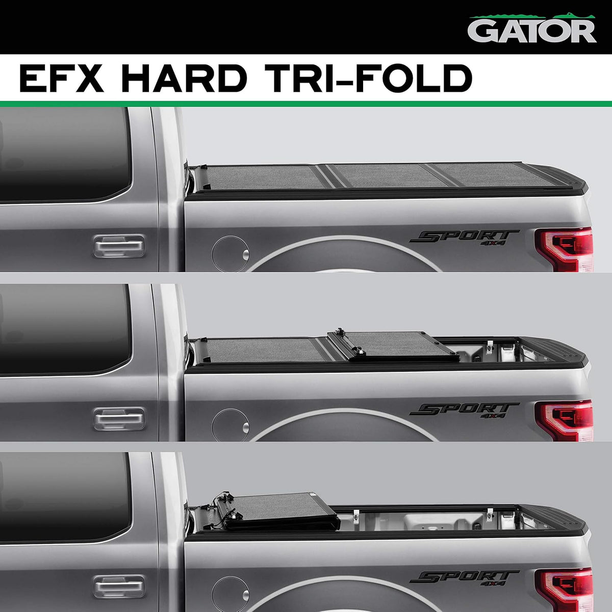 Hard Tri-Fold Truck Bed Tonneau Cover S2055