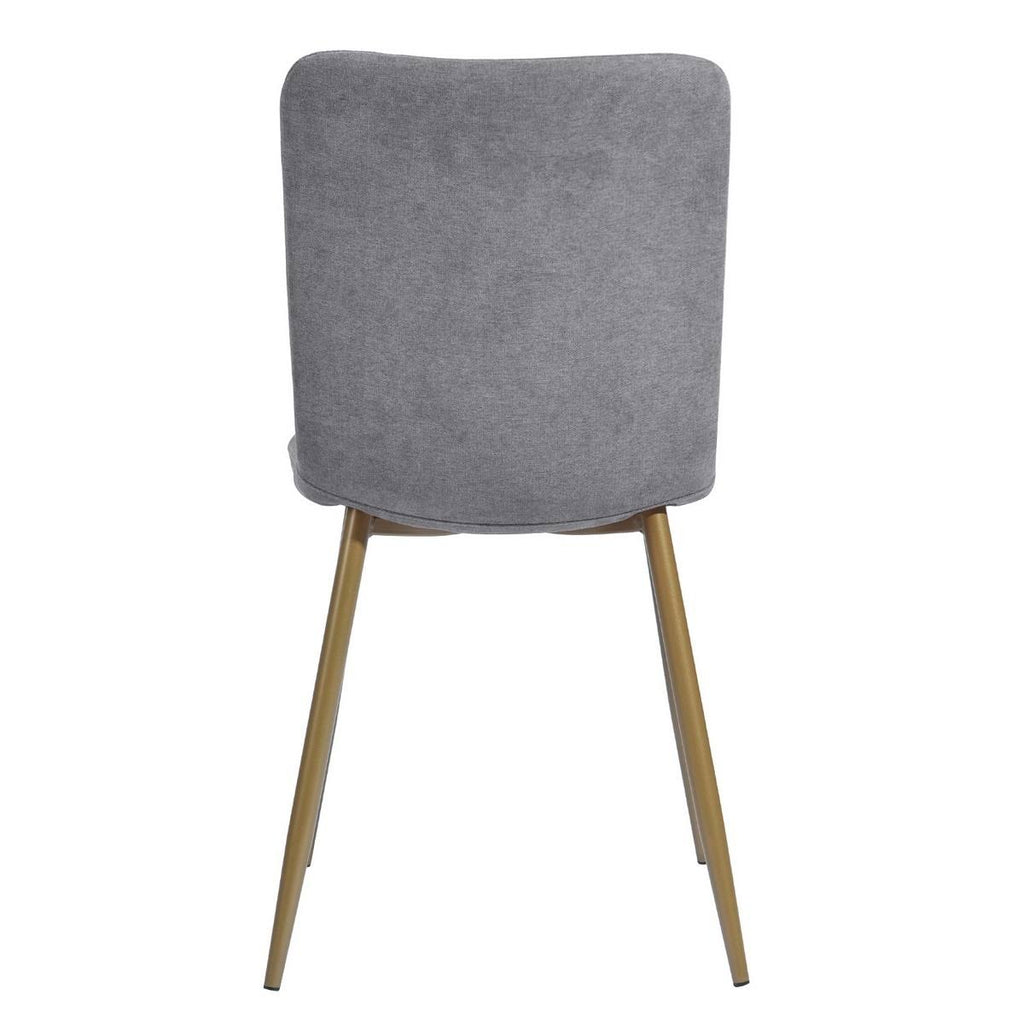 Dark Grey Upholstered Dining Chair (Set of 4) E57953