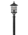 Textured Black Outdoor Post Mount L310