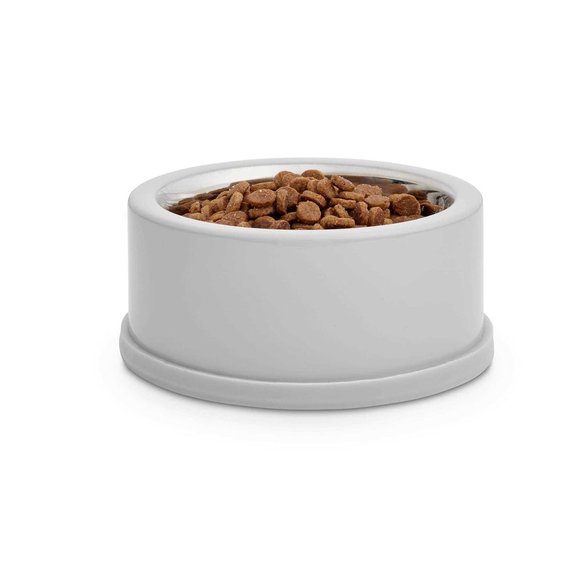 Stainless-Steel Grey Dog Bowl S795488